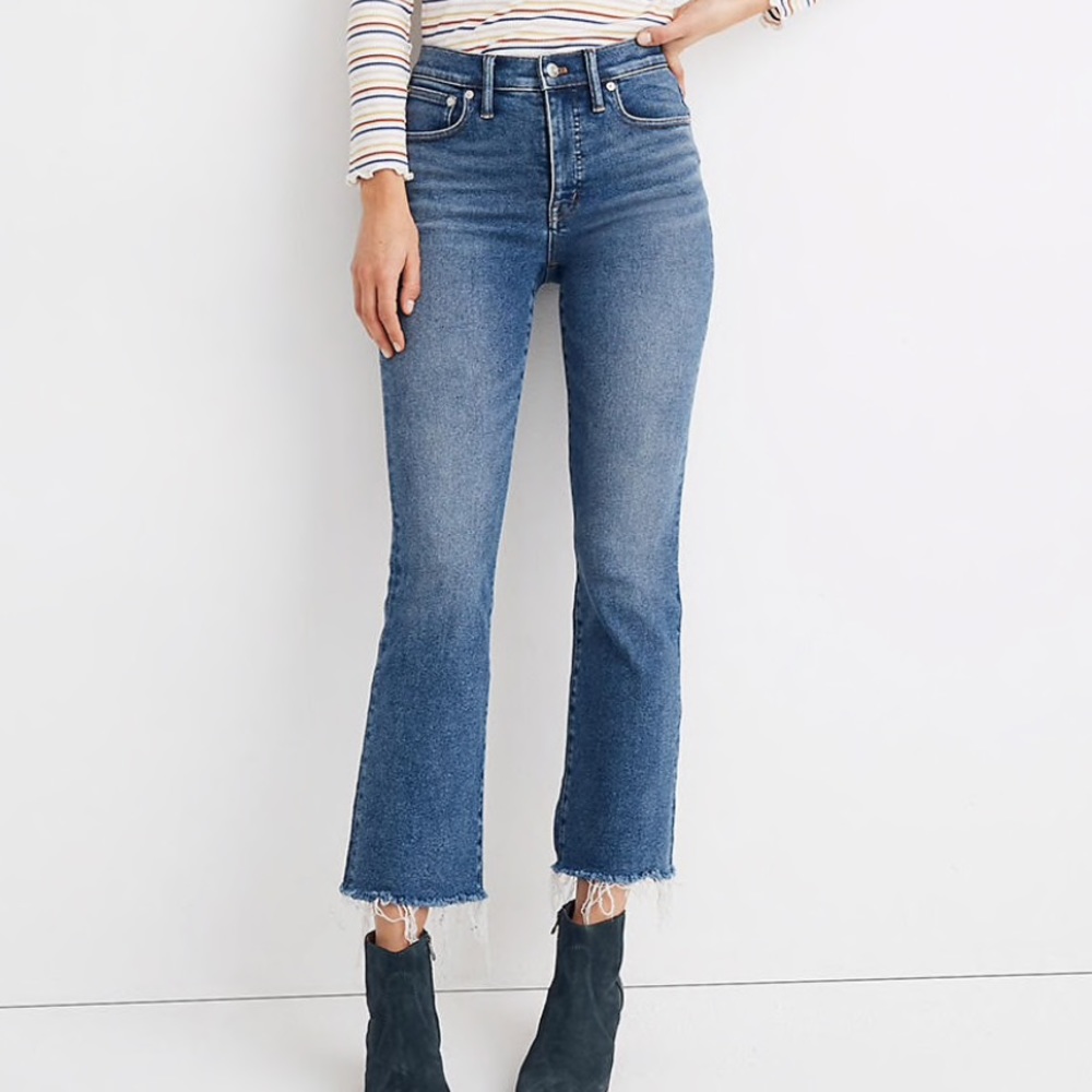 Madewell Cali Demi Boot Jeans